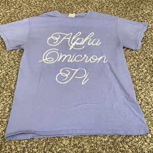 Purple and White AOII T-Shirt
